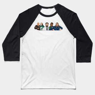 Taskmaster - Series 14 Cast Baseball T-Shirt